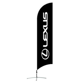 Lexus beachflagg 320 cm