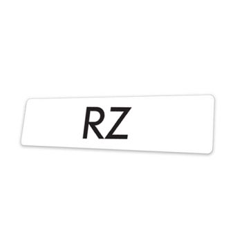 Lexus RZ skiltplater - 2 stk i sett