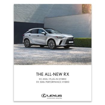 Lexus RX mini brosjyre - 25 stk