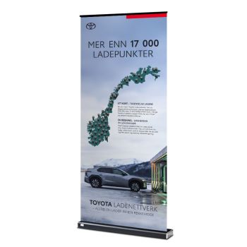 Rollup Toyota Ladenettverk - bilderull