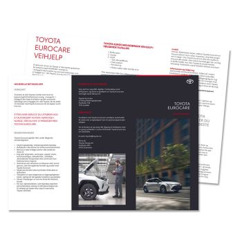 Toyota Eurocare brosjyre - 50 stk