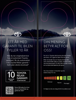 VOC/Relax speilhenger - 250 stk