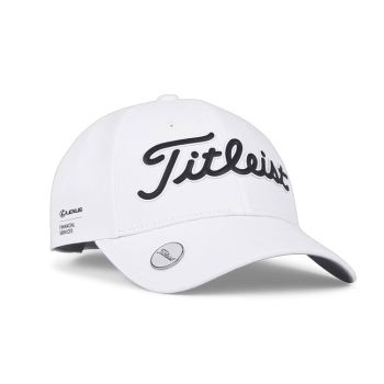 Titleist golfcaps med markør - LFS Hvit