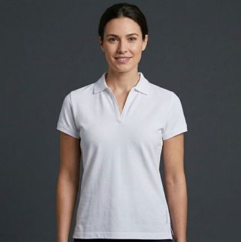 Camden stretch polo - Dame Hvit