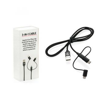 Lexus 3-i-1 ladekabel