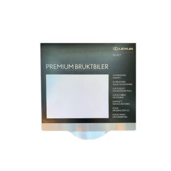 Lexus prisdisplay i aluminium