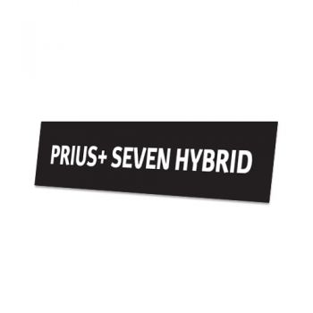 Skiltplate Prius Seven - 2 stk i sett