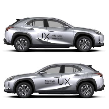 Lexus UX EV demo - sort