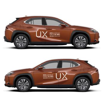 Lexus UX EV demo - hvit