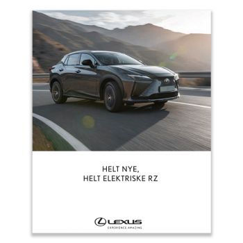 Lexus RZ liten brosjyre - 25 stk