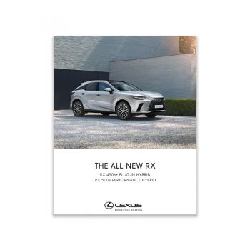 Lexus RX mini brosjyre - 25 stk