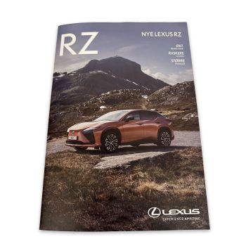 Lexus RZ brosjyre - 200 stk