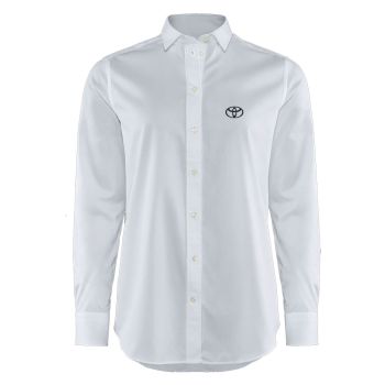 Berkeley Plainton dameskjorte Hvit A-line