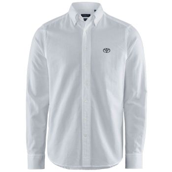 Berkeley Oxford Porto skjorte - Slim fit Hvit