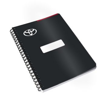 Toyota notatbok - 10 stk
