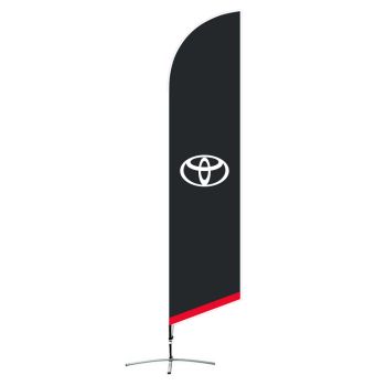 Beachflagg Toyota 320 cm