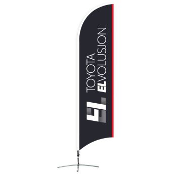 Beachflagg ELvolusjonen 320 cm