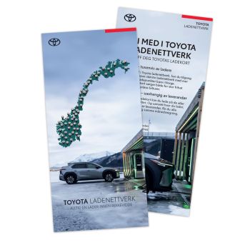 Toyota Ladenettverk flyer - 225 stk