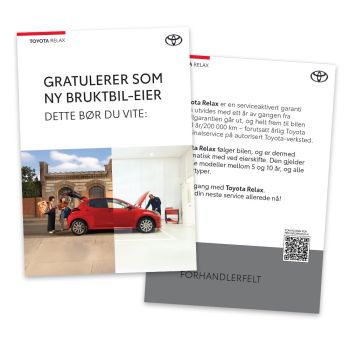 Flyers - Toyota Relax