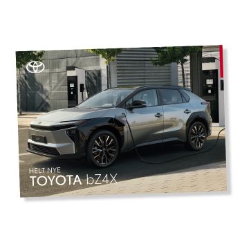 Toyota bZ4x 5-dørs brosjyre - 100 stk