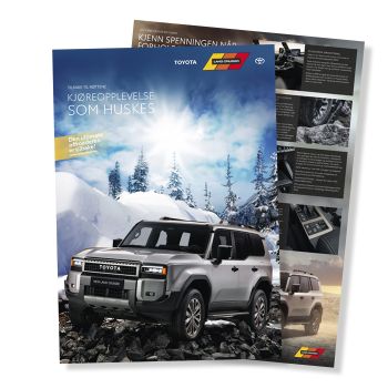 Land Cruiser brosjyre/poster - 50 stk