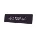 Skiltplate BZ4X Touring - 2 stk i sett